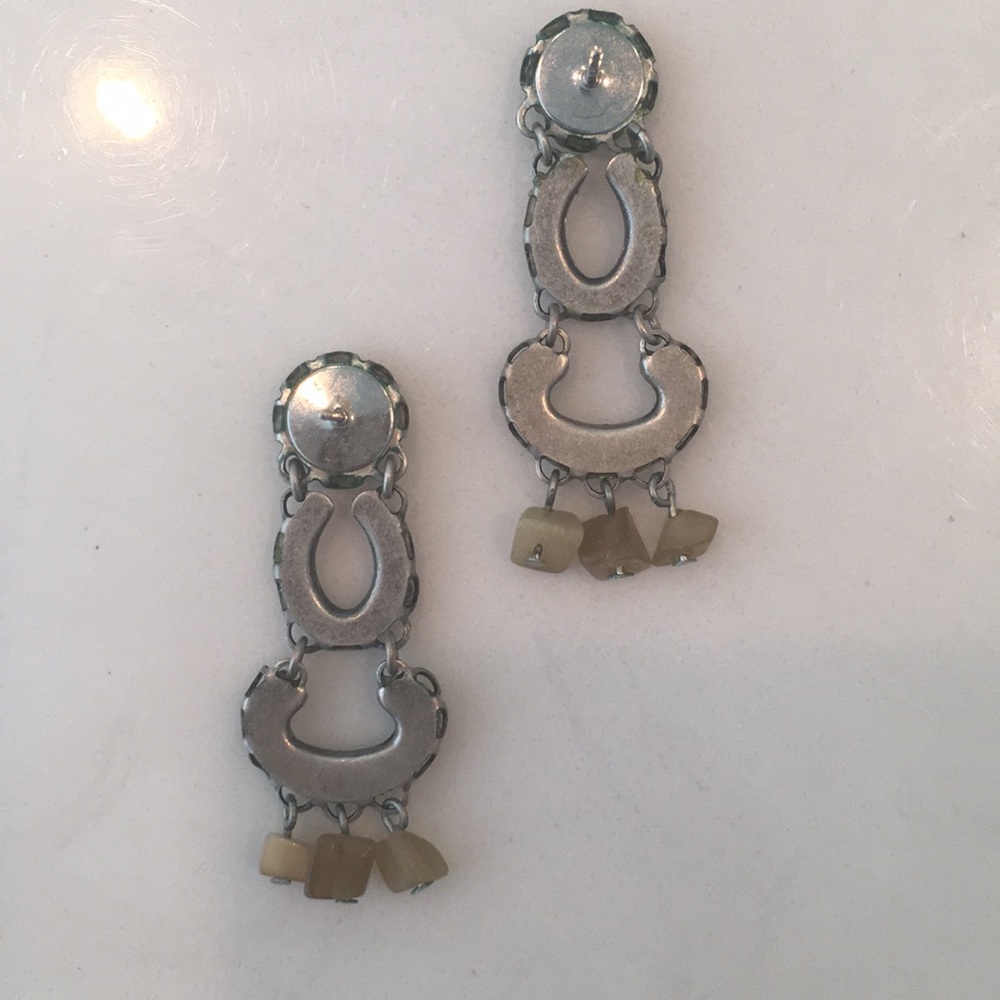 Multi-Colored Drop Earrings - image 2